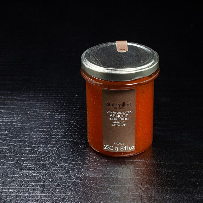 Confiture abricot Bergeron 300g Alain Milliat  Confitures