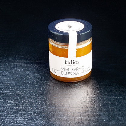 Miel grec de fleurs sauvages 250g Kalios  Miels