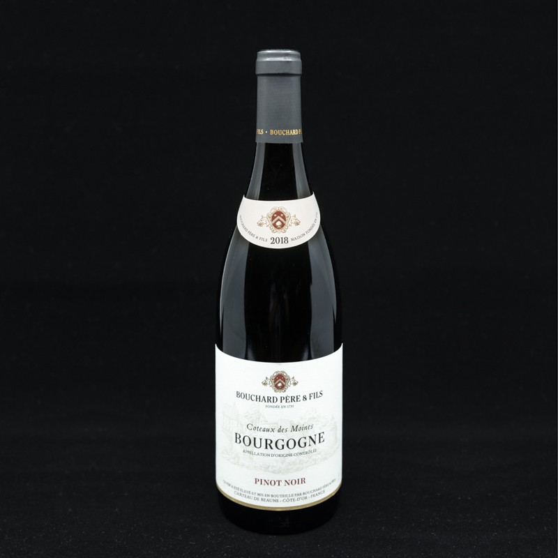 Vin rouge Bourgogne 2018 Coteaux des Moines Domaines Bouchard 75cl  Vins rouges