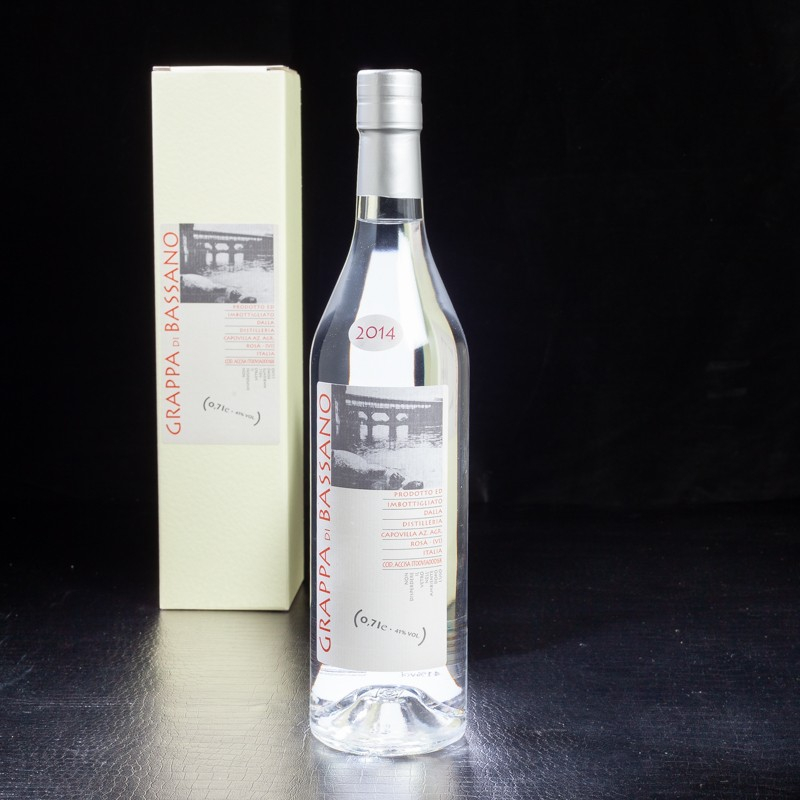 Grappa di Bassano 2014 41% 71cl  Eaux de vie