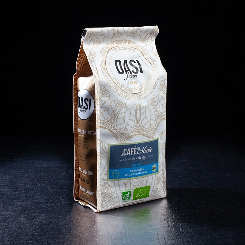 Café du musée grain Bio Dasi frères 250g  En grain et moulu