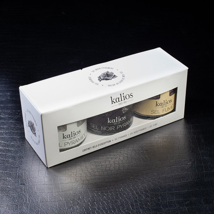 Coffret sels d'exception 160g Kalios  Coffret salé