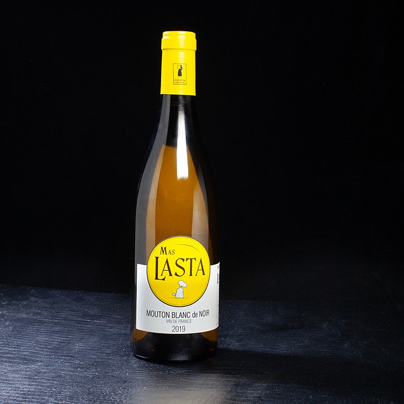 Vin blanc Mouton blanc de noir 2019 Domaine Mas Lasta 75cl  Vins blancs