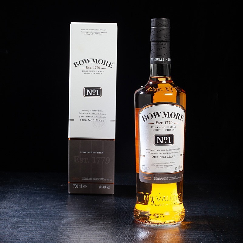 Whisky Ecossais Islay Single Malt n°1 Bowmore 40% 70cl