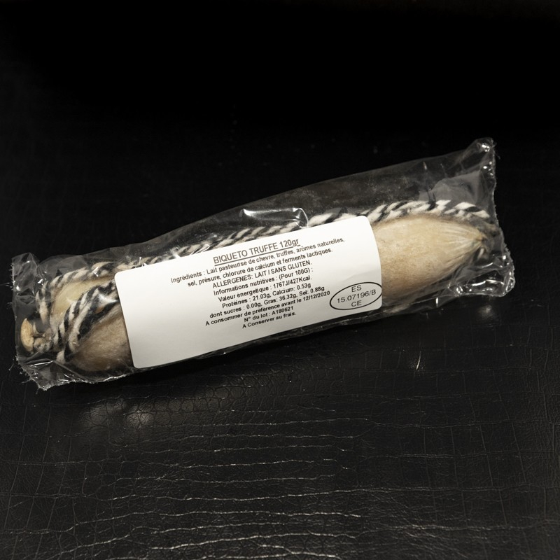 Biqueto truffe 120g  Chèvres et brebis