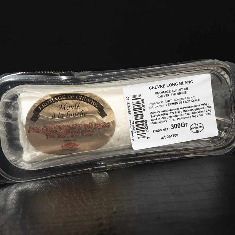 Chèvre long blanc 300g  Chèvres et brebis