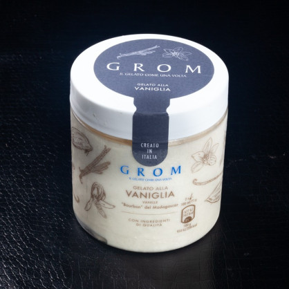 Glace vanille 460ml Grom  Crème glacée