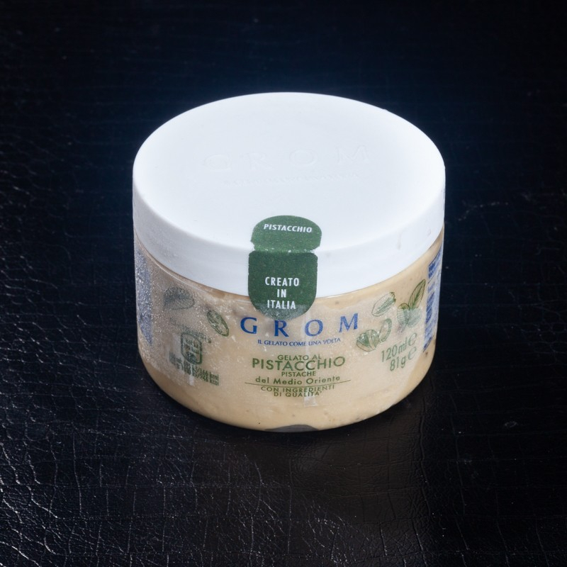 Crème glacée en pot pistache Grom 120ml