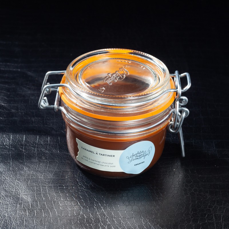 Pâte à tartiner caramel beurre salé Genaveh 150g  Caramel à tartiner