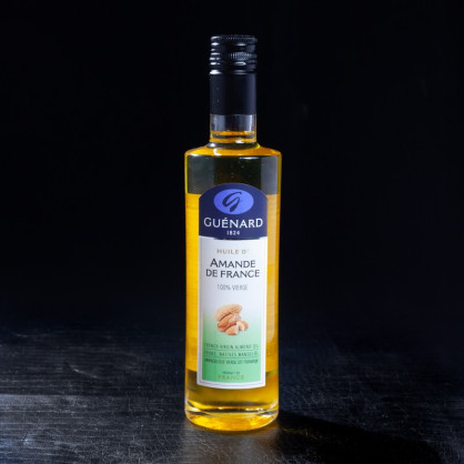 Huile d'amande de France 100% vierge 25cl Guénard  Huiles