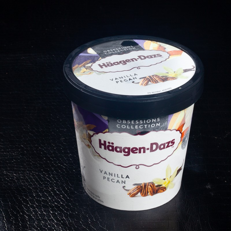 Glace en pot vanille pecan 460ml Häagen-Dazs  Glaces