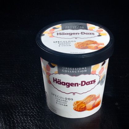Speculos caramel biscuit 460ml Häagen-Dazs  Crème glacée