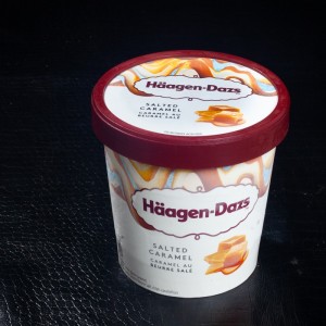 Glace en pot caramel beurre salé 460ml Häagen-Dazs  Glaces