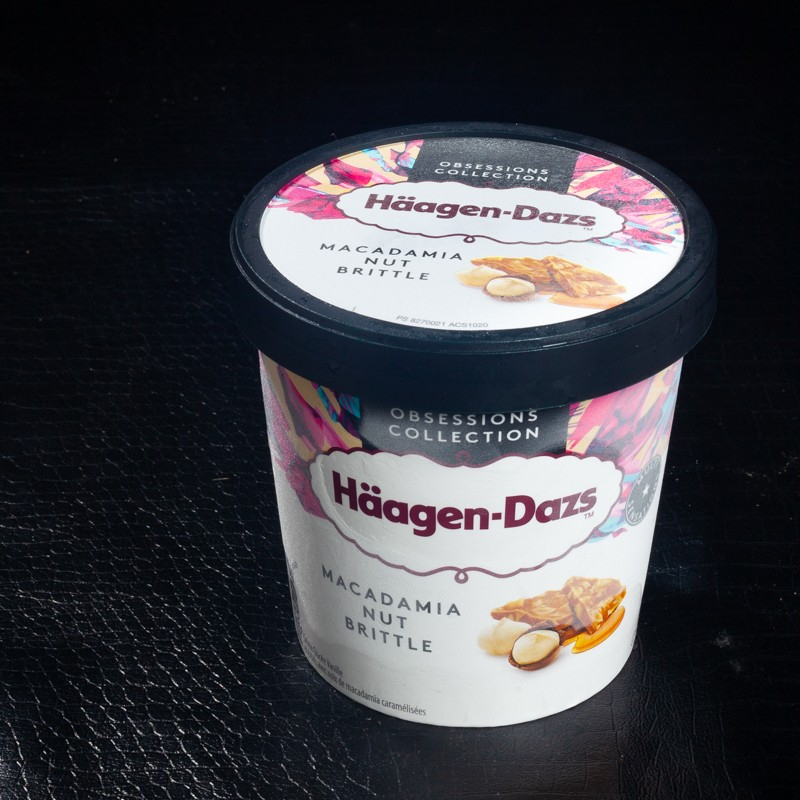 Glace en pot Macadamia 460ml Häagen-Dazs  Glaces