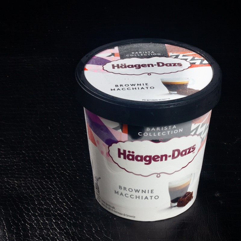 Glace en pot brownie macchiato 460ml Häagen-Dazs  Glaces