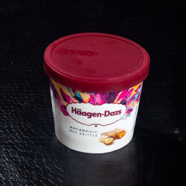 Glace en pot macadamia 95ml Häagen-Dazs