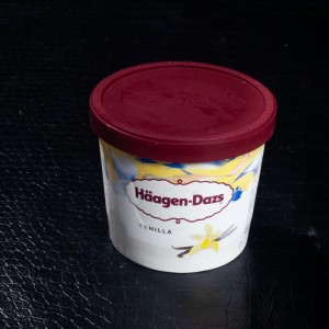 Glace en pot vanille 95ml Häagen-Dazs  Glaces