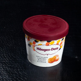 Glace en pot spéculos, caramel & biscuit 95ml Häagen-Dazs
