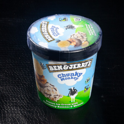 Glace en pot Chunky Monkey Ben & Jerry's 465ml