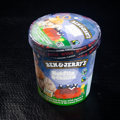 Glace en pot Netflix & Chill Ben & Jerry's 465ml