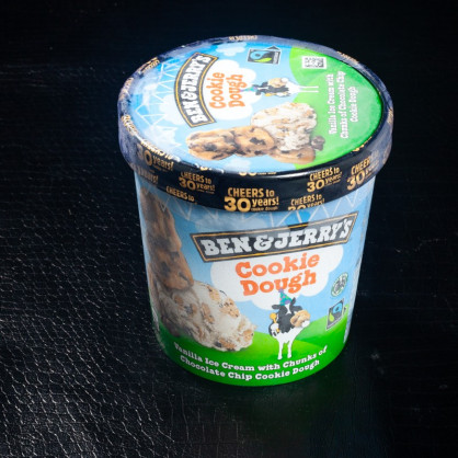 Glace cookie dough 465ml Ben & Jerry's  Crème glacée