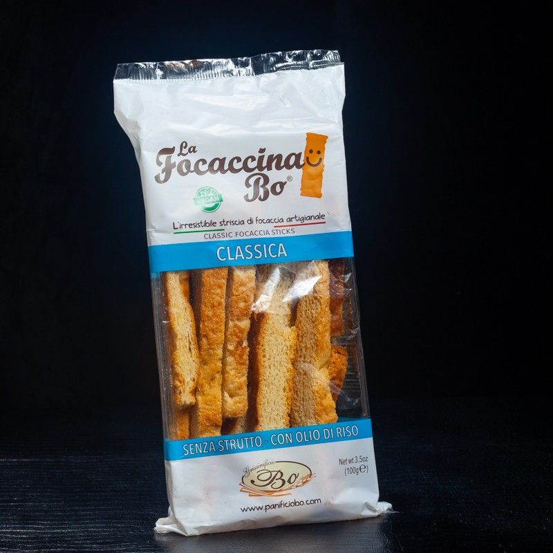 Focaccina Bo classica 100g  Crackers