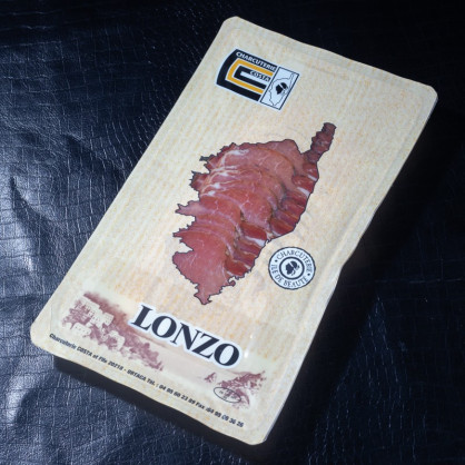 Lonzu Corse tranché Charcuterie Costa 100g