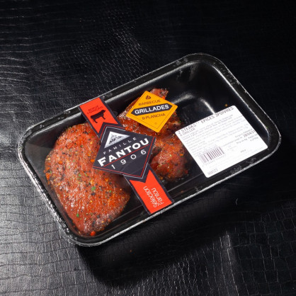 2 steaks de bœuf aux 3 poivres Maison Fantou