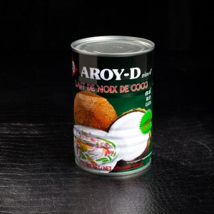 Lait de coco cuisine Aroy-D 400ml  Asie
