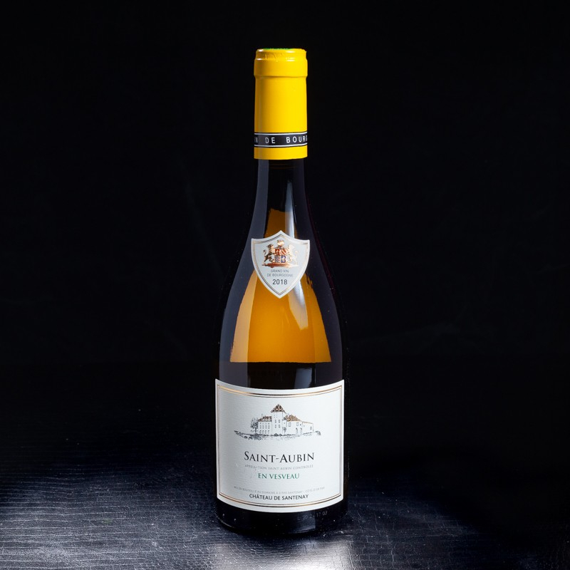 Vin blanc Saint-Aubin en vesveau 2018 Château de Santenay 75cl  Vins blancs