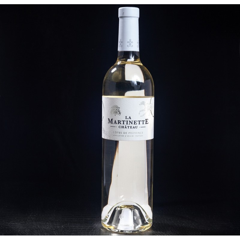 Vin blanc Côtes de Provence AOP 2020 Château La Martinette 75cl  Vins blancs