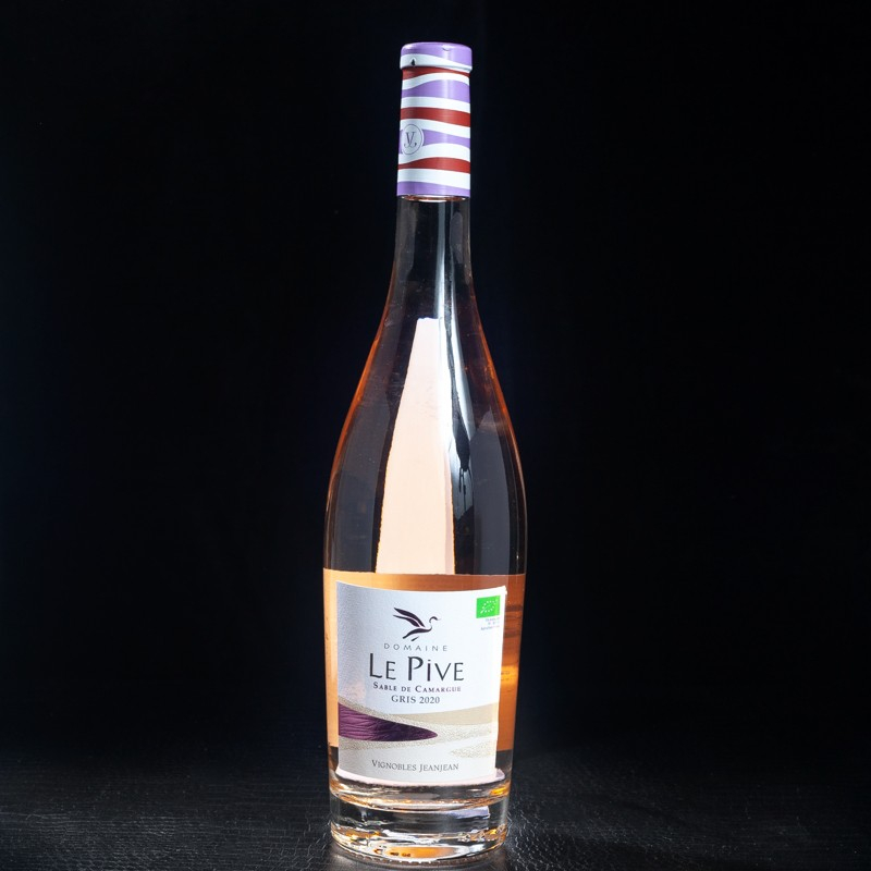 Vin rosé Sable de Camargue gris 2020 Domaine Le Pive 75cl