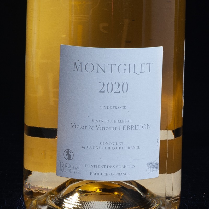 Vin de France blanc "L'Inattendu" 2020 Domaine de Montgilet 75cl  Vins blancs