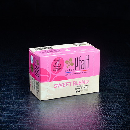 Capsules sweet blend café doux et fruité x10 Pfaff  Capsules et dosettes