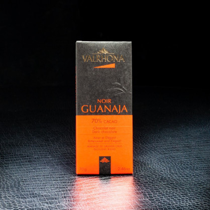 Tablette de chocolat noir Guanaja 70% 70g Valrhona  Tablettes de chocolat