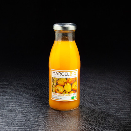 Jus cocktail de fruits jaunes 25cl Marcel Bio  Jus de fruits