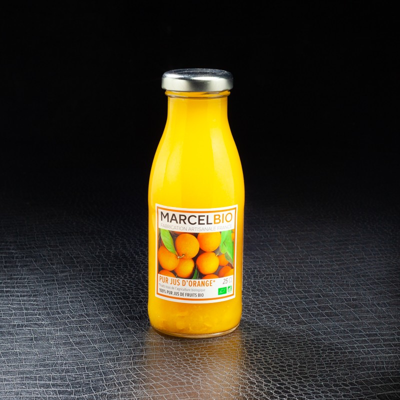 Jus d'orange Marcel Bio 25cl  Jus de fruits