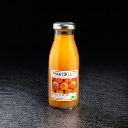 Nectar de pêche 25cl Marcel Bio  Jus de fruits
