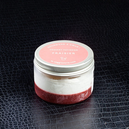 Dessert pâtissier fraisier La Veggisserie