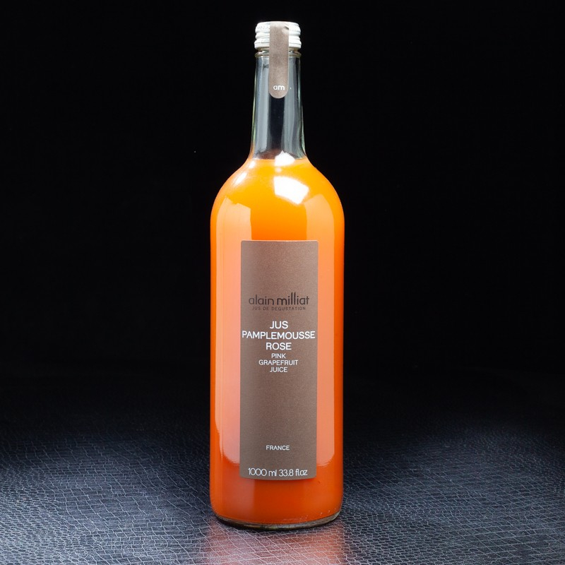 Jus pamplemousse rose Alain Milliat 1L  Jus de fruits