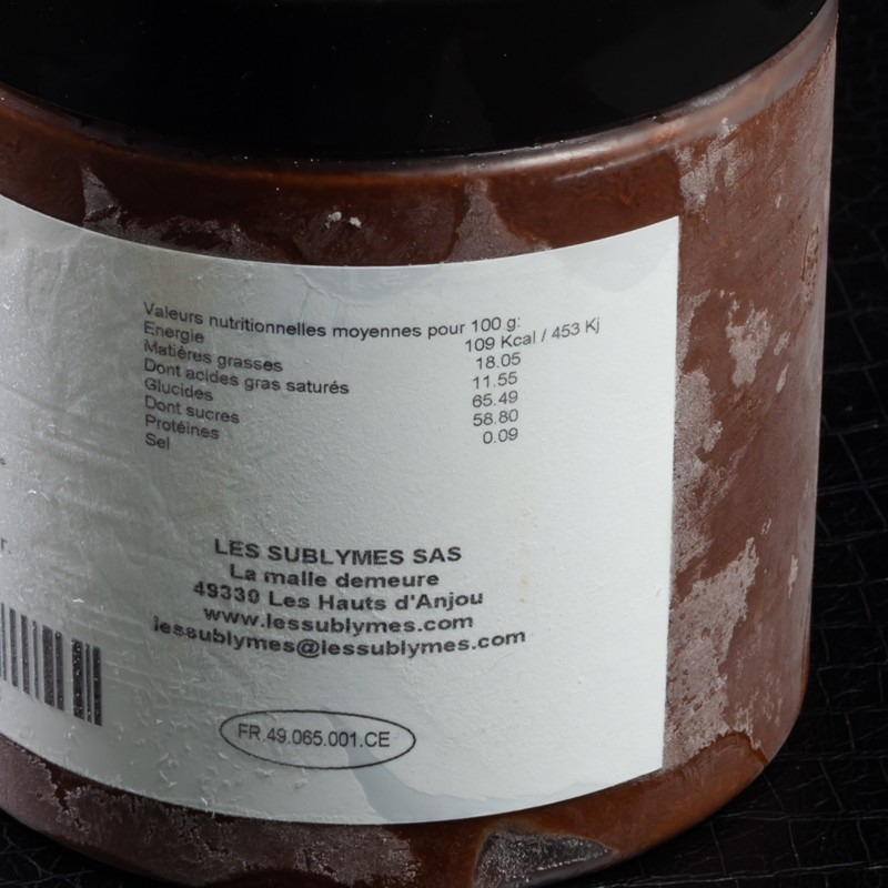 Glace chocolat et piment Les Sublymes 500ml