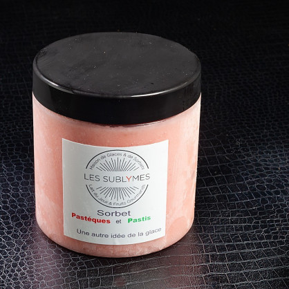 Glace pastèques et pastis Les Sublymes 500ml