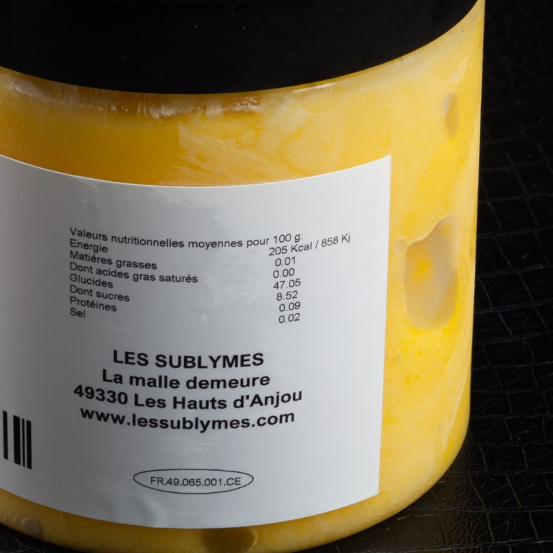 Glace oranges et citron vert Les Sublymes 500ml