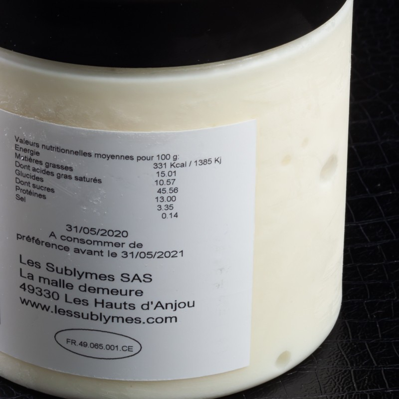 Glace fleur de lait Bay de Saint-Thomas Les Sublymes 500ml