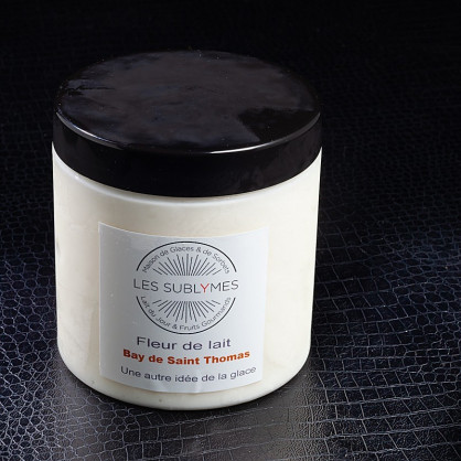 Glace fleur de lait Bay de Saint-Thomas Les Sublymes 500ml