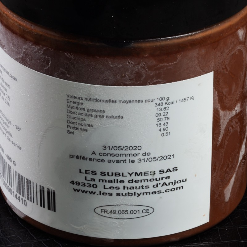Glace vanille et chocolat salé Les Sublymes 500ml