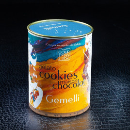 Glace cookies maison chocolat Gemelli 400ml