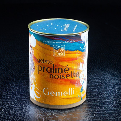 Glace praliné noisette Gemelli 400ml