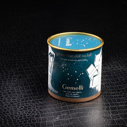 Glace chocolat au lait Gemelli 100ml