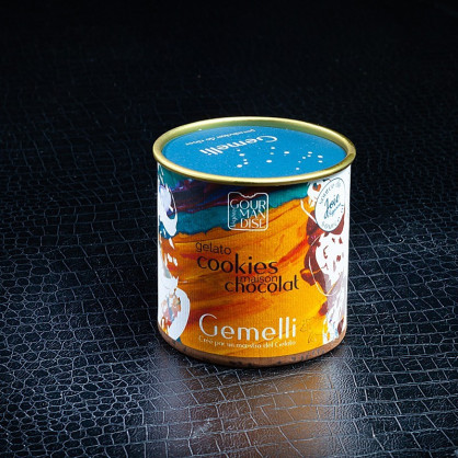 Glace cookies maison chocolat Gemelli 100ml